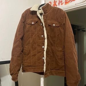 corduroy mens fall/winter jacket